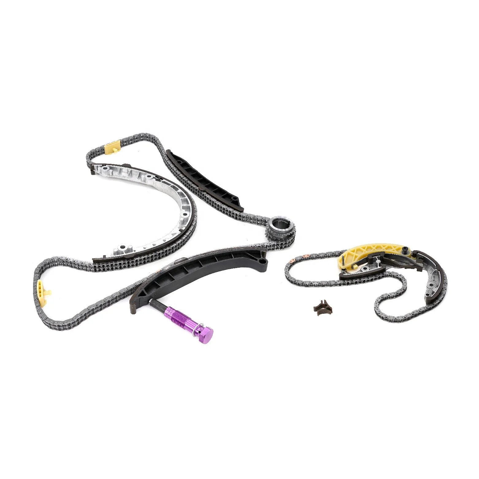 

Заводская цена Другие детали двигателя Комплект цепи ГРМ Аксессуары Комплект цепи ГРМ 94810516910 94610516975 для Porsche 3.0T