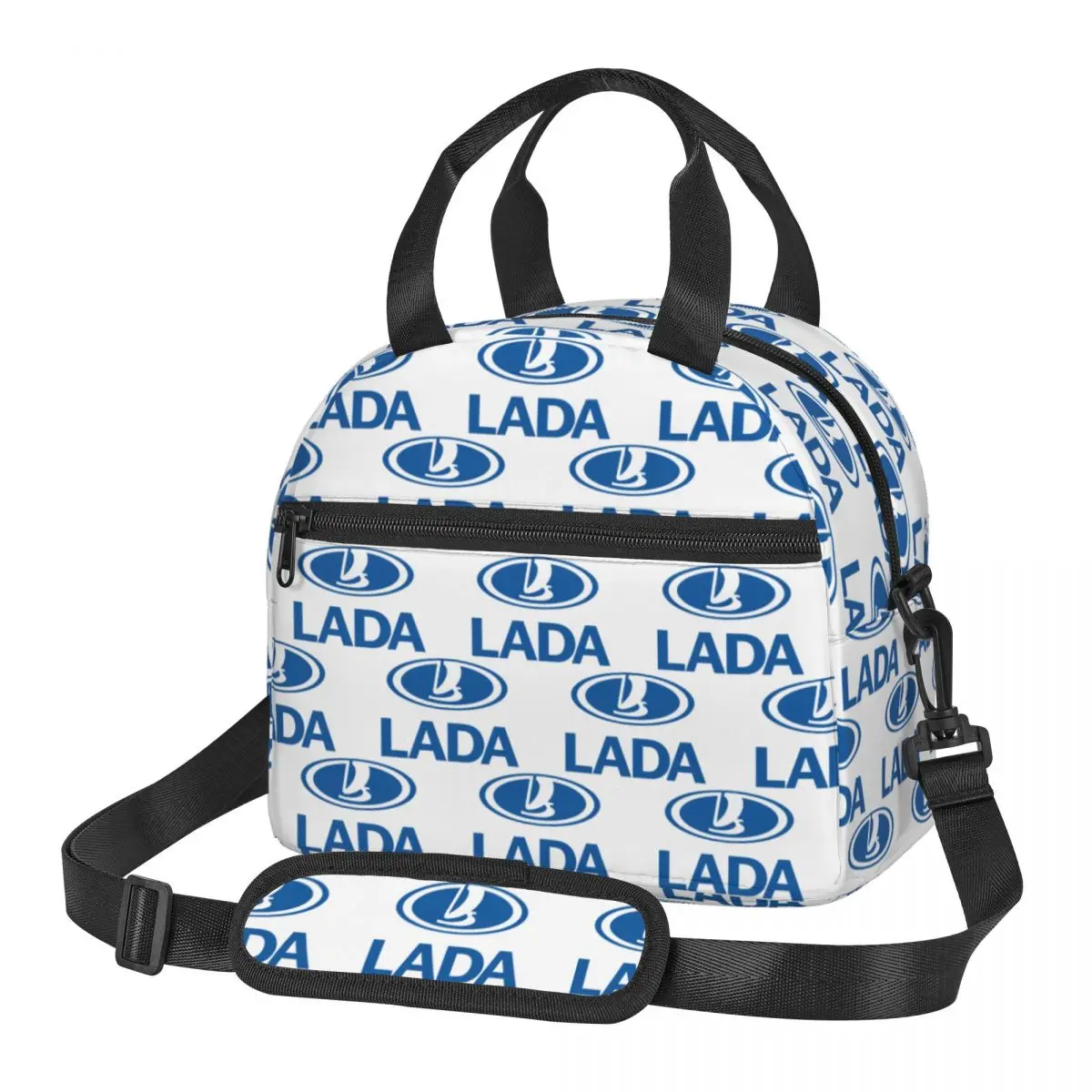 

Лидер продаж: Термосумка-холодильник для обедов Lada Car Merchandise для женщин, для пикника, хранения продуктов, контейнер для еды, термоконтейнер-тоут