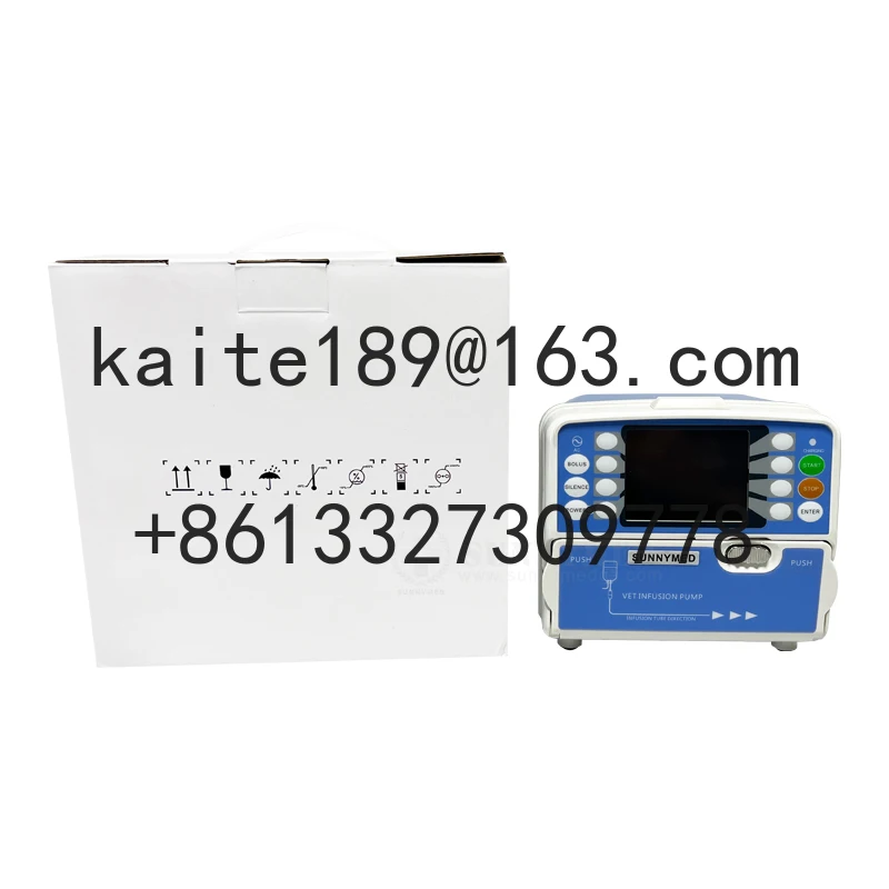 SY-G089-1 الصين مضخة التسريب المحمولة الحجمي الأوتوماتيكية مضخة التسريب البيطرية الآمنة مع أجهزة الإنذار البصرية والمسمعة