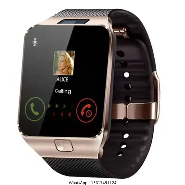 Wholesale  Smart watch DZ09 Smartwatch with Camera BT Support Android IOS With Sim Card