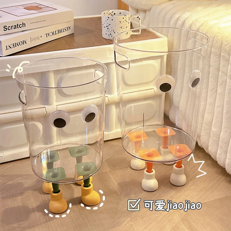 

Transparent Trash Can Good-looking Creative Trash