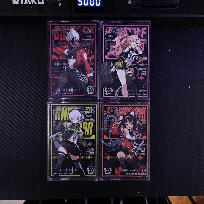 

Game Zenless Zone Zero Nicole Demara Music Tape Cunning Hares OST Album Cassettes Cosplay Walkman Soundtracks Box Party Music