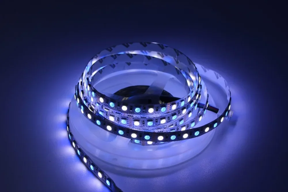 5050 RGBW rgbww 60 96LEDs/M DC12V 24V 10mm 12mm เทปไฟแถบไฟ LED IP65 IP20กันน้ำ5050 RGB สีขาวอบอุ่นของตกแต่งห้อง