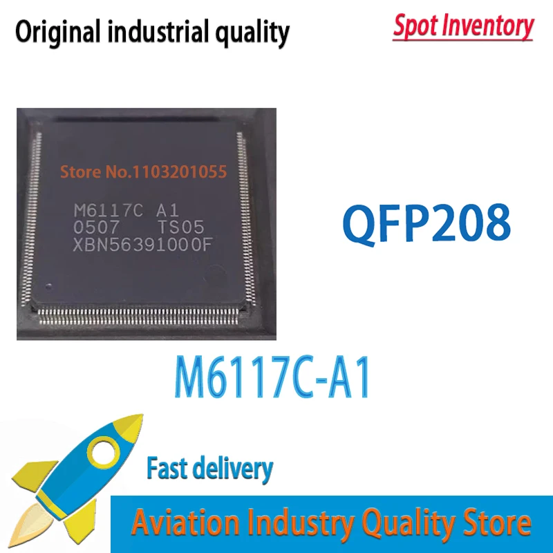 1PCS  M6117C A1 M6117C-A1 QFP-208  NEW and Original in Stock