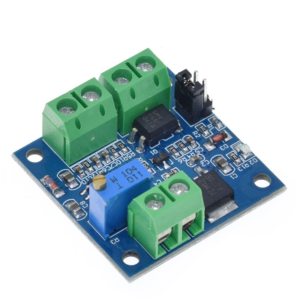 PWM to Voltage Converter Module 0%-100% to 0-10V for PLC MCU Digital to Analog Signal PWM Adjustabl Converter Power Module