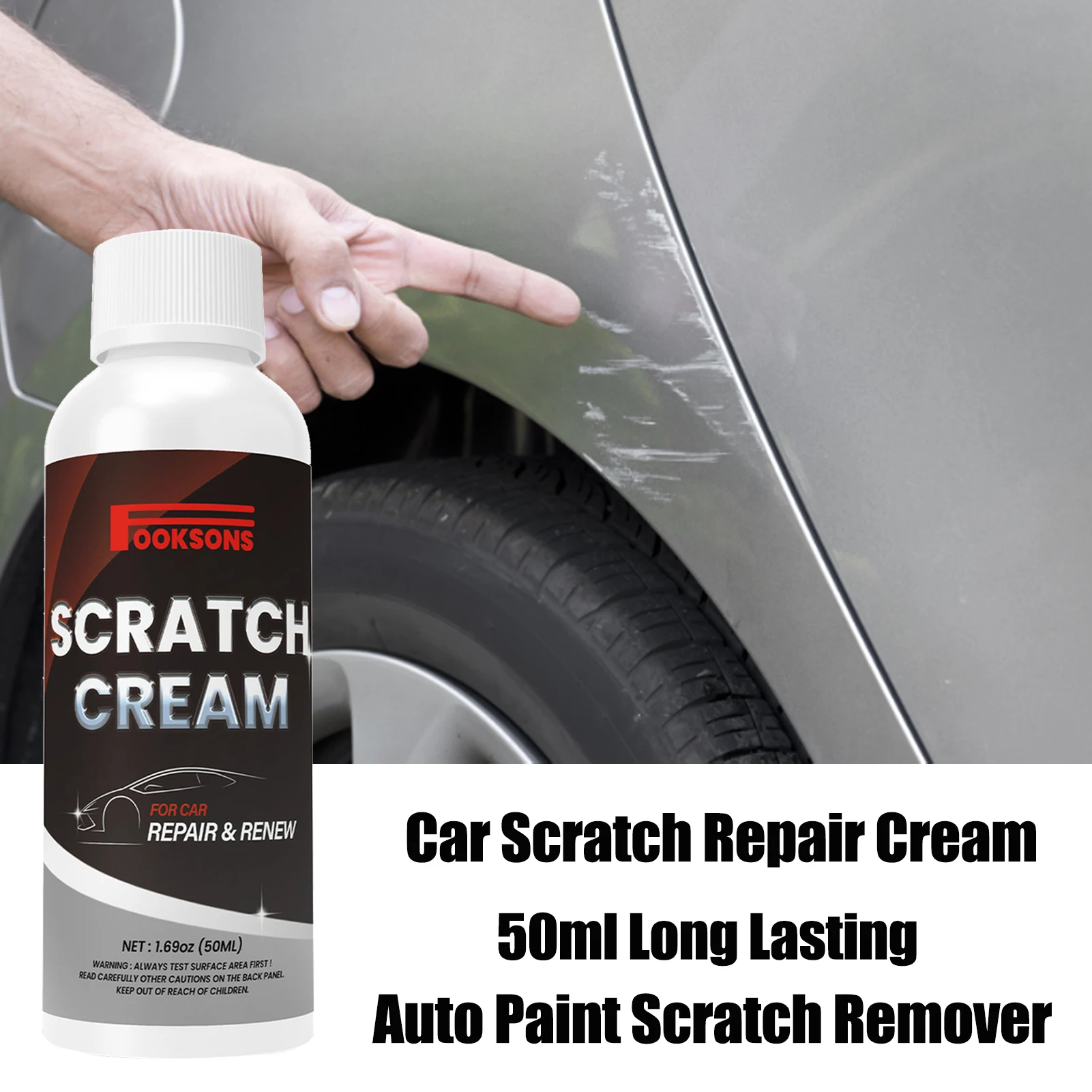 Car Repair Scratches Paste Car Paint Repair Scratch Remover Paste 50ml Car Scratch Remover Polishing Product Repair Paint Any