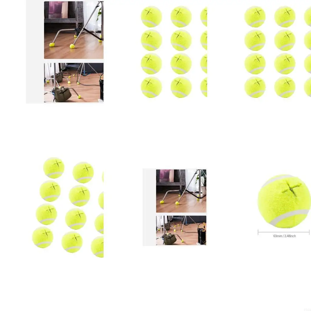 193A 12Pcs Tennis Soft Rubber Tripod Foot Protector Prevent Scratches for Wood Tile
