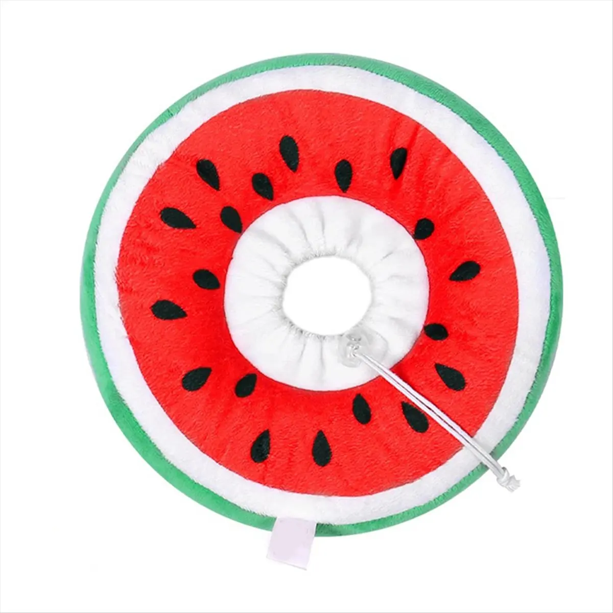 ABPP Adjustable Cat Cone Collar Soft, Cute Cats Recovery Collar, Cats Cones After Surgery for Kittens Watermelon Small