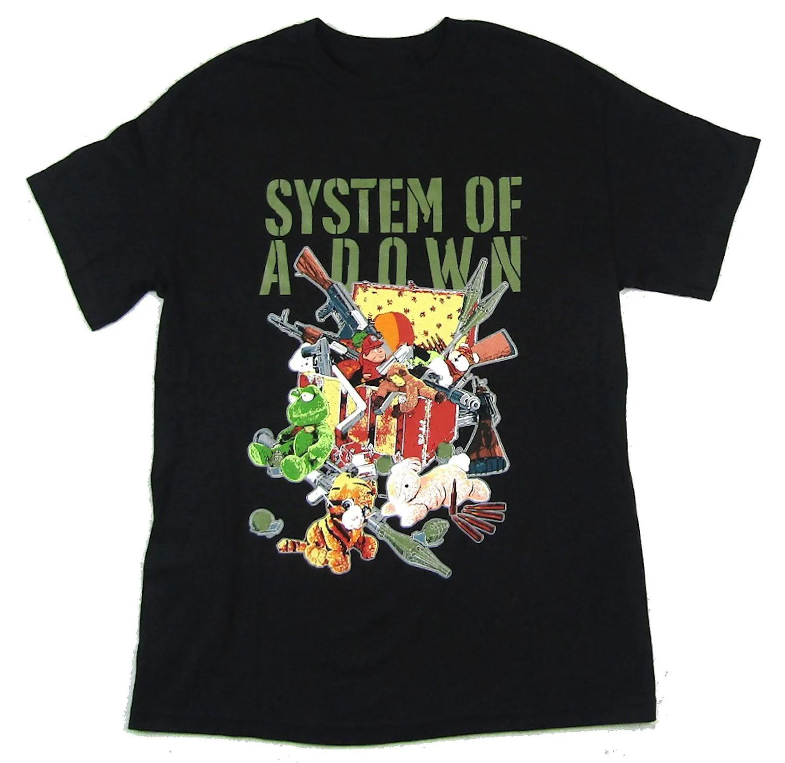 System Of A Down Toy And Guns T-shirt Cotton Tee All Size S - 234XL MO157