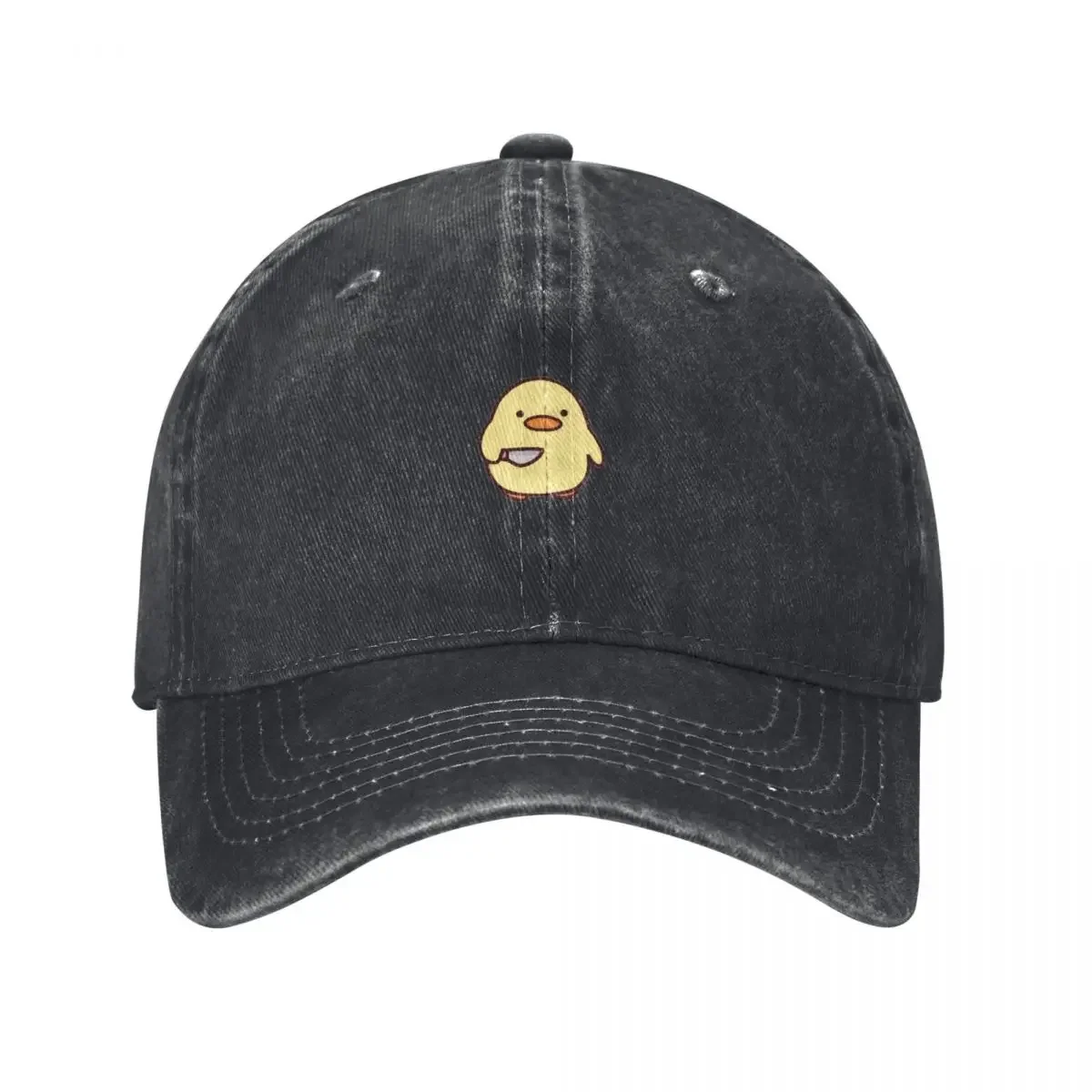 Duck with knife Baseball Cap custom Hat Golf Wear Brand Man cap Caps For Men Women's