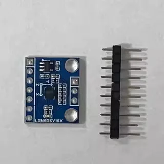 Module de capteur six axes LSM6DSV16XTR, accéléromètre gyroscope avec algorithme de fusion intégré pour les applications d'IA