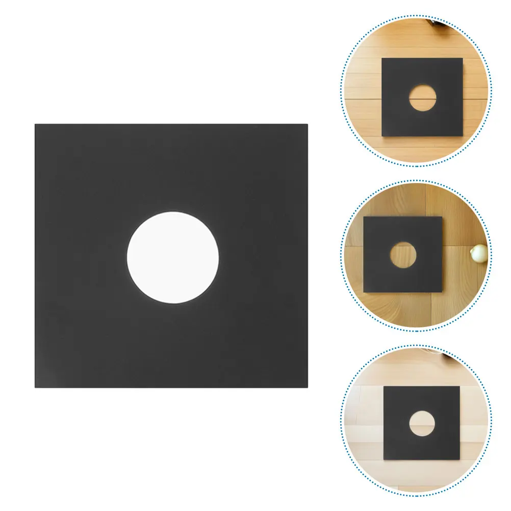 

12pcs Kraft Paper Vinyl Record Sleeves 12 Inch Anti-Static Dual Layer Protection Moisture Resistant Album Covers For Home Audio