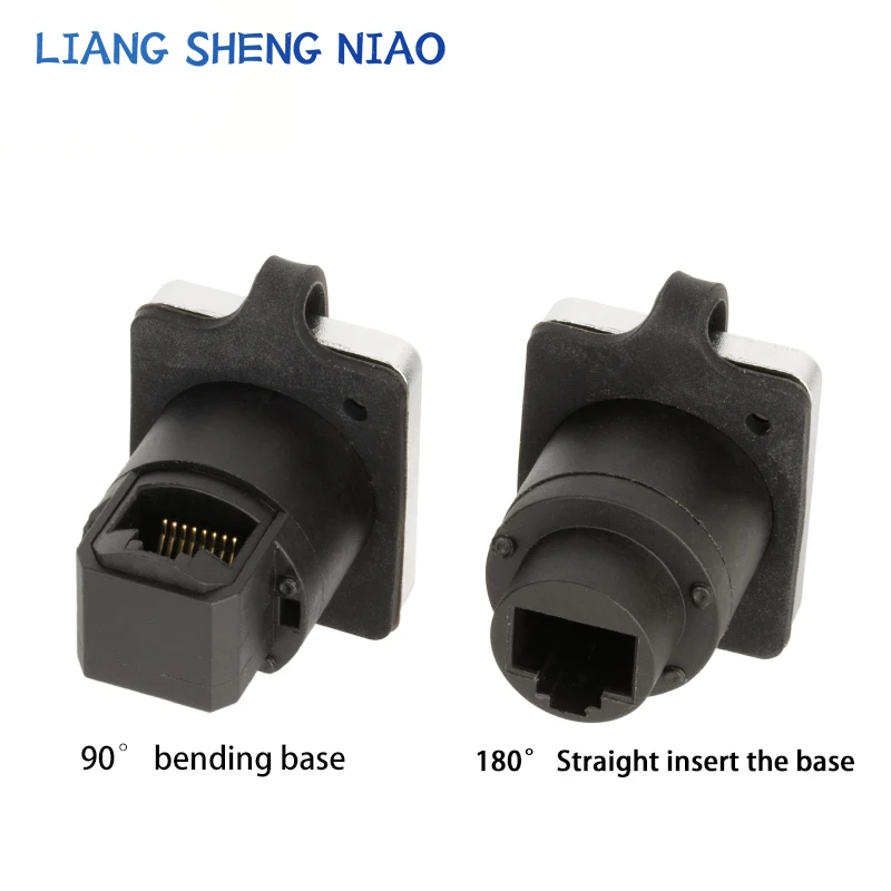 YT-RJ45 Outdoor waterproof aviation plug and socket Network cable connector Waterproof network interface plug