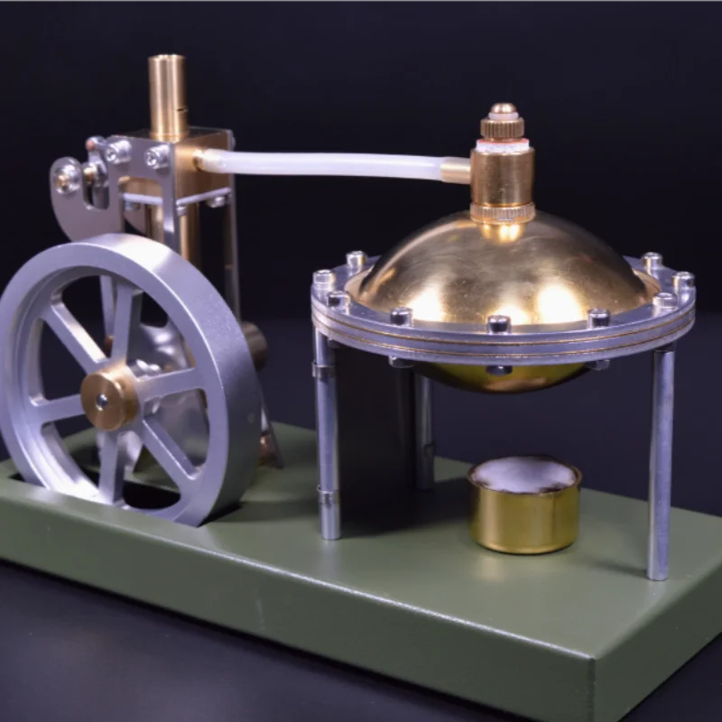 Steam engine model, all-metal creative boiler, steam-powered thermal engine model