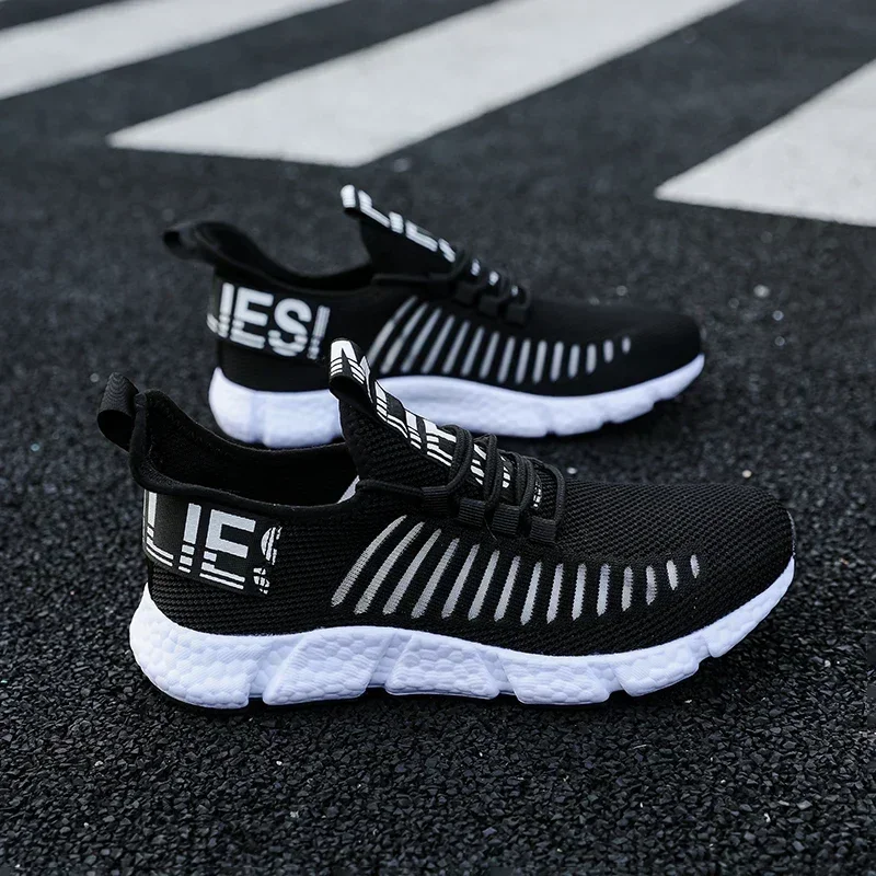 Sommer Herren Sneakers Leichte Atmungsaktive Mesh Outdoor Freizeitschuhe Modische Tennis Trainingsschuhe für Männer Kostenloser Versand – Detail 12