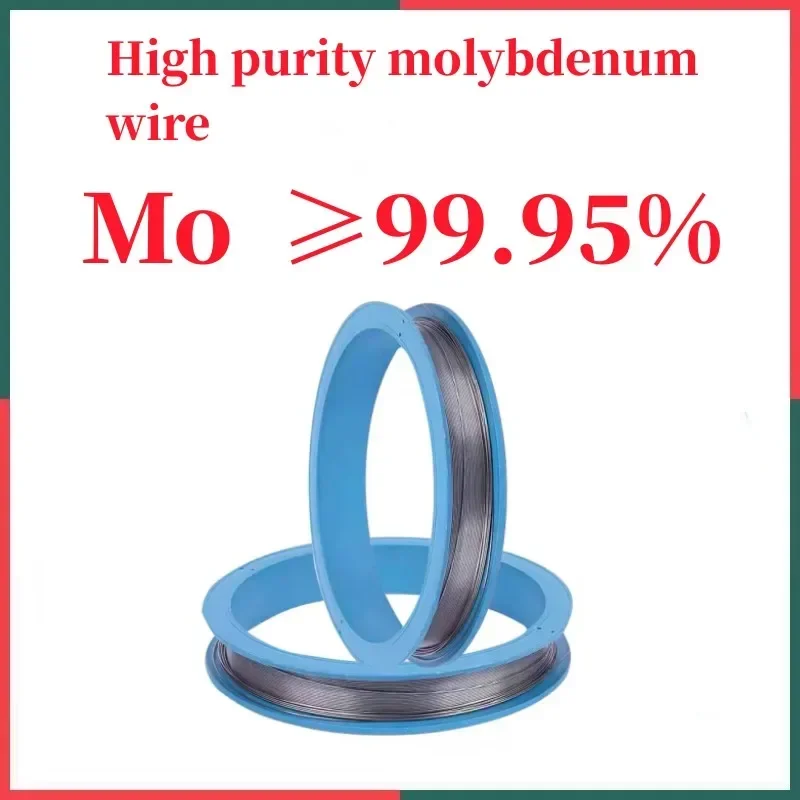 

Mo99.98% High purity high temperature straightening black and white molybdenum wire Φ0.03mm-1.2mm industrial research tool