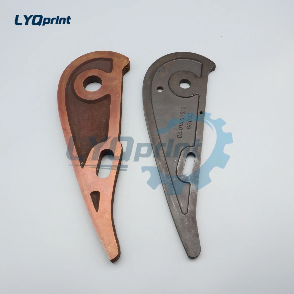 

C6.014.039 Heidelberg Paper Delivery Tooth Opening Plate And Tooth Opening Knife