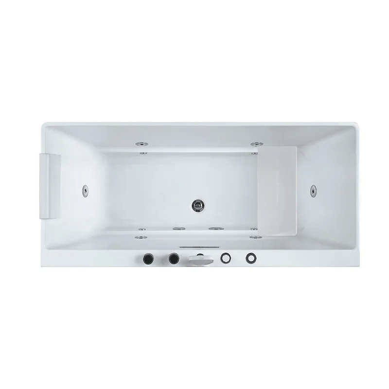 

Home Jacuzzi Intelligent Thermostatic Heating Surfing Acrylic Bathtub Rectangular Homestay Bathtub