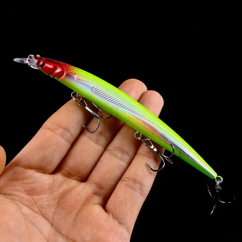 suspension Minoow Fishing Lure 135mm 21g Weight Bait Wobblers Lures Long Casting For Fishing Seabass Bluefish