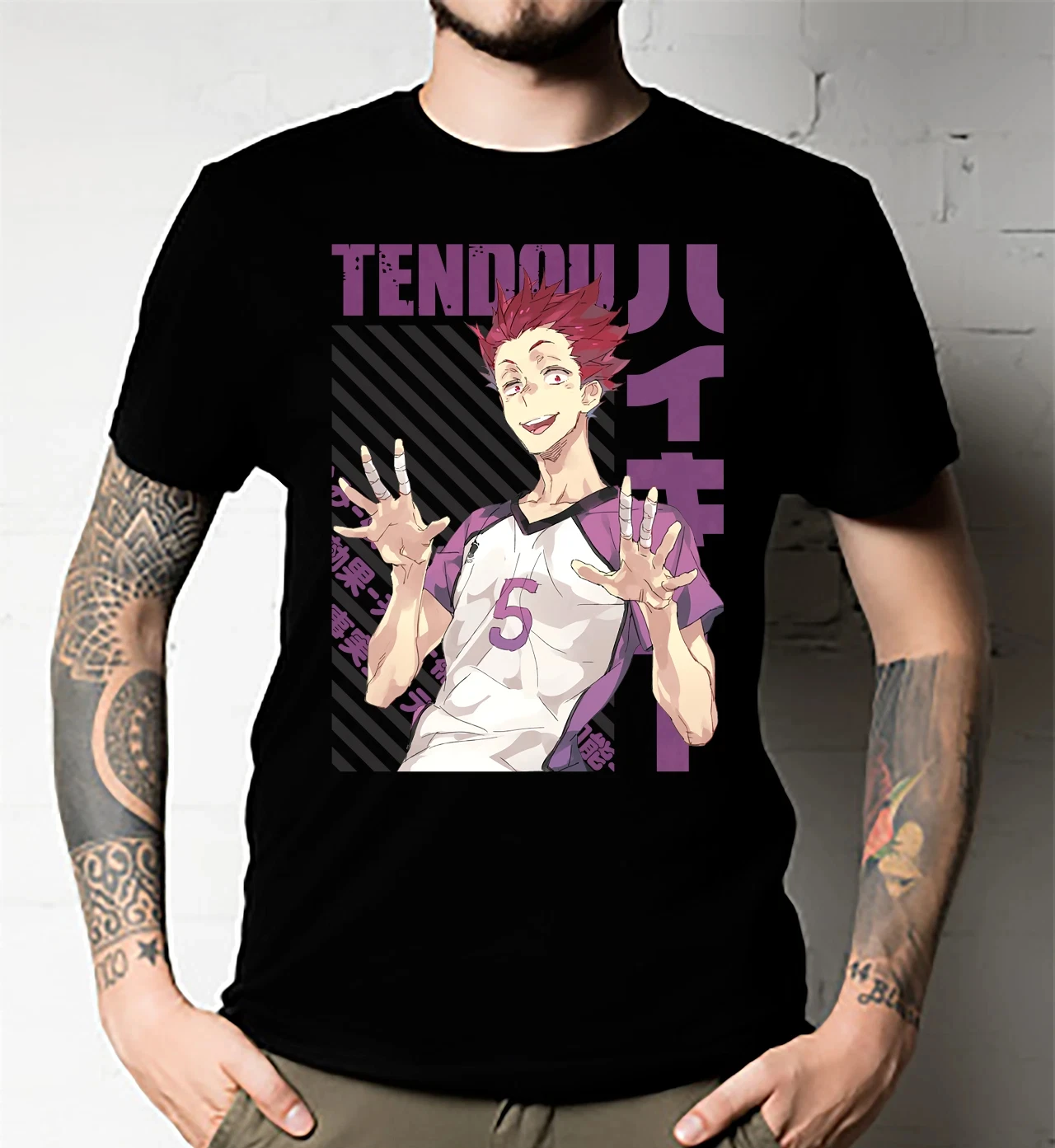 

Летний Хайкю!! - Футболка унисекс Satori Tendou Tendo Essential. Футболка ВСЕ РАЗМЕРЫ Реставрация футболки ограниченного выпуска
