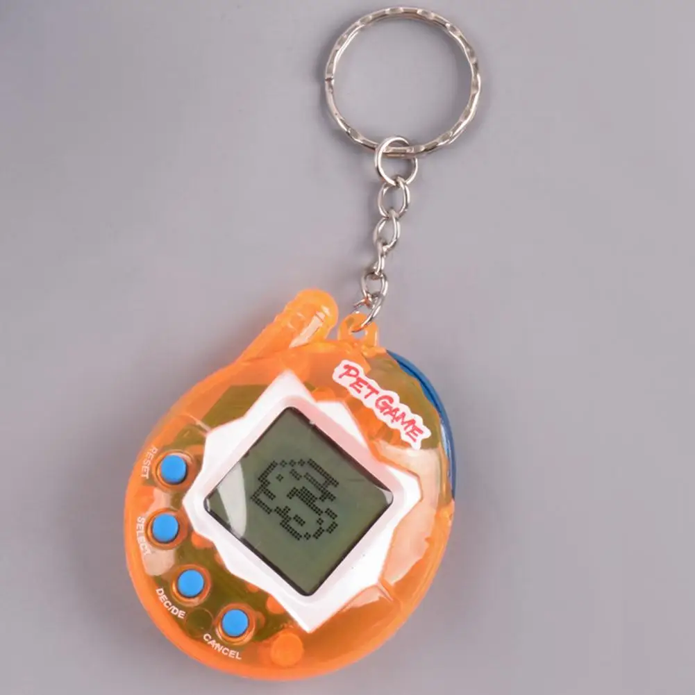 

Electronic Pets Game Toys Virtual Pet Handheld Training Game Electronic Mini Pet Machine Game Machine Keychain Children's Toys