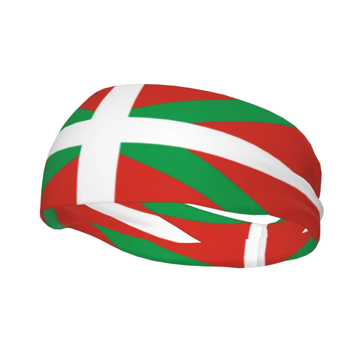 Headband Flag Of The Basque Country Headwrap Hairband for Tennis Gym Fitness Headwear Hair Accessories