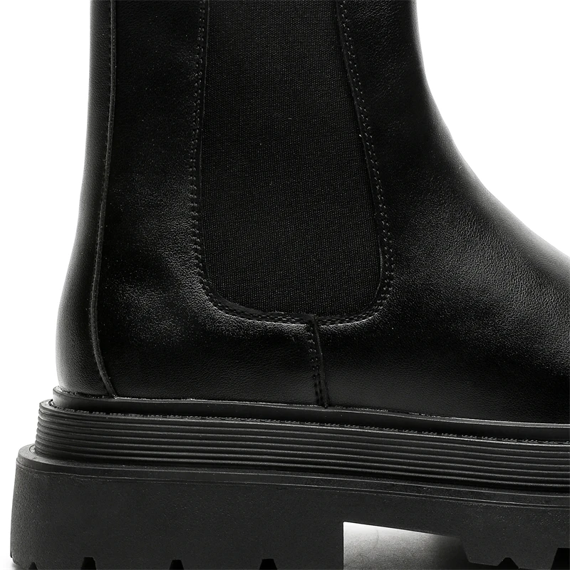 Hight Quality British Street Style Ankle Boots For Men Black Hombre Teenagers Daily Casual Banquet Dress Height Increasing Shoes