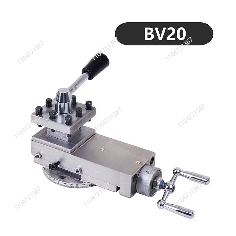 

BV20 Tool Holder Mini Lathe Accessories Lathe Metal Tool Holder Assembly Small Carriage Tool Holder,Width: 70mm Stroke: 80mm