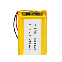 403048 600mAh 3.7V Rechargeable Lithium Polymer Battery For GPS MP3 MP4 Toys Bluetooth Speaker Headset Camera Smart Watch