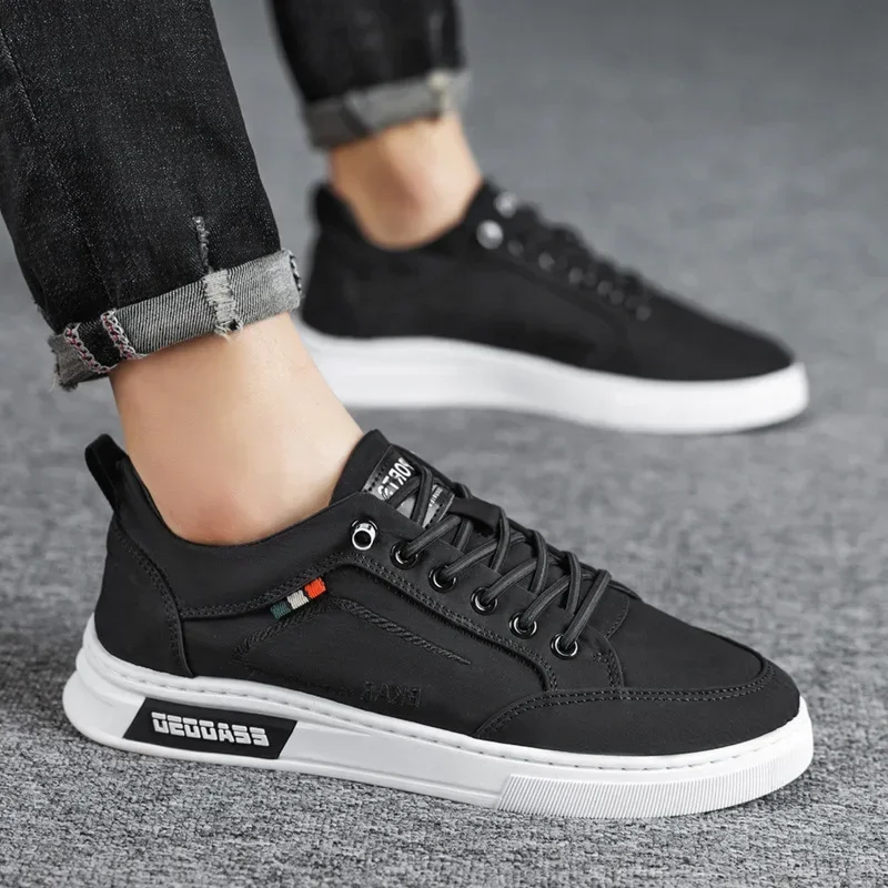 

Мужская весенняя сезонная парусиновая обувь из старой пекинской ткани, повседневная спортивная обувь на плоской подошве, модная универсальная новая стильная обувь из не кожаного пластика S