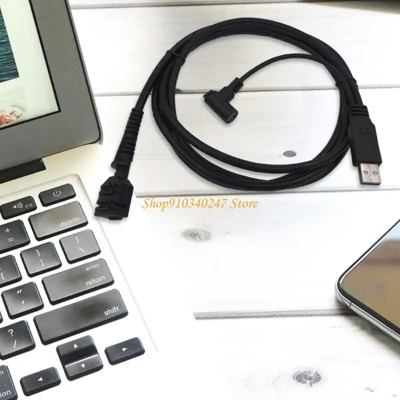 

Q22A Double 14pin IDC DC5521 Женская мощность USB 2,0 утра кабель эффективно для VX805 VX820 CBL-282-045-01-A Copatibility