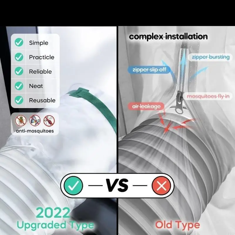 F92F Fácil usar vedação janelas Conjunto trava ar impermeável Veda vedação vedação reutilizável barreira ar