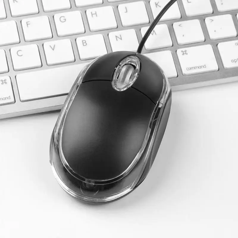 Mini Wired Mouses 1000dpi Computer Office USB Gaming Mice For PC Notebook Laptop Wired Mouses Gamer LED 2 Buttons Game Mice