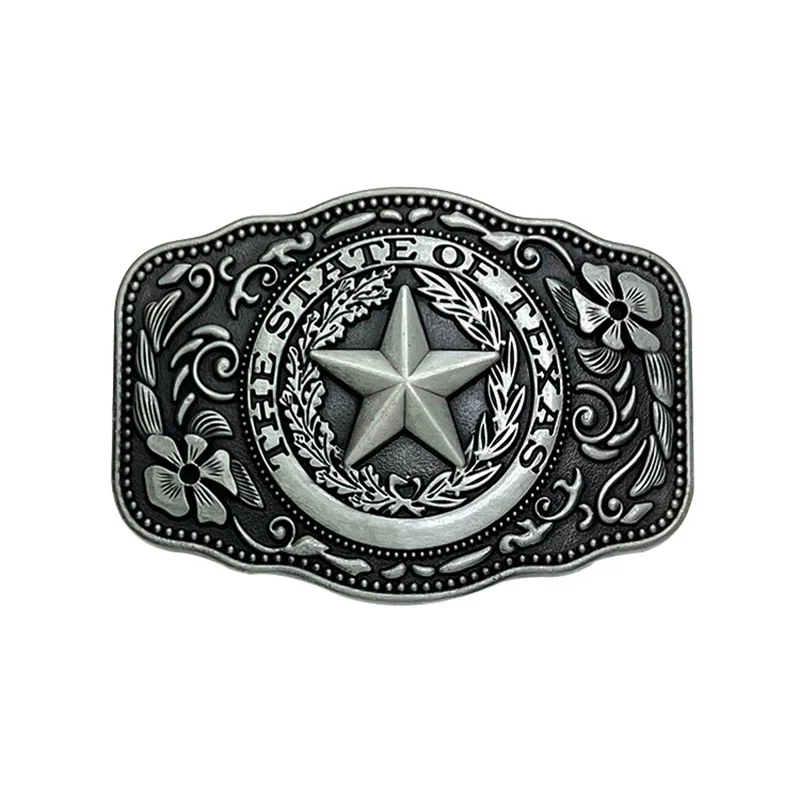 

Пряжка ремня с пятиконечной звездой в западном ковбойском стиле