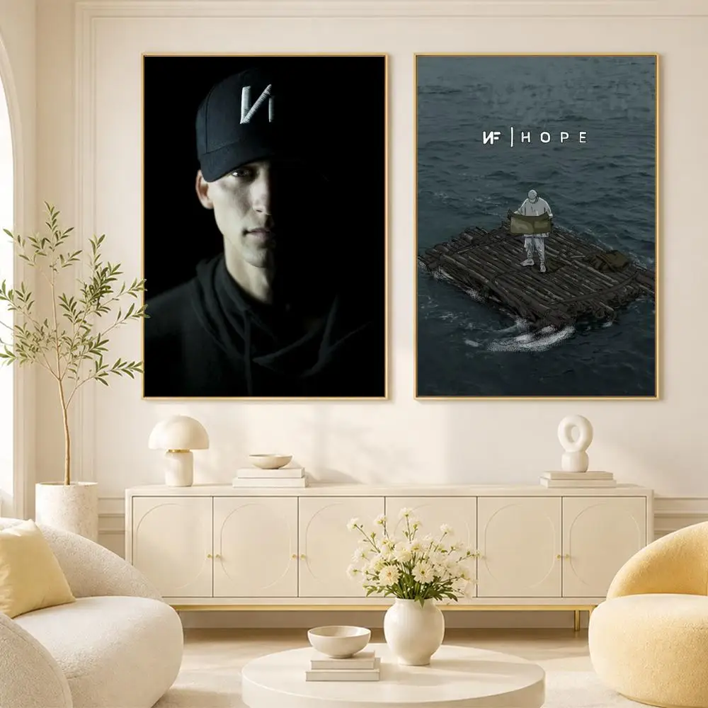 NF Rapper singer Poster Room Home Decoration Interior Wall Art Printing Garage Posters Gift