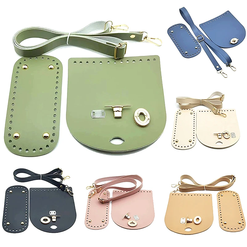 

1Set DIY Handbag Bag Set Bag Bottoms With Hardware Package Accessories HandBag Shloulder Straps Women Backpack