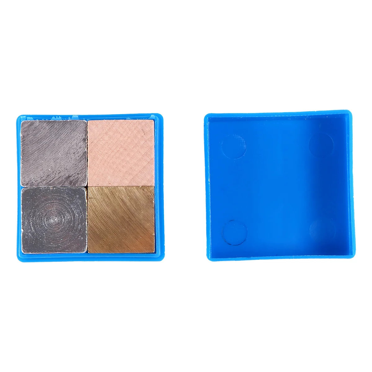 

Density Blocks Set 4 Pieces Precise Size Polished Density Cube Set for Teaching Display Collection Gift