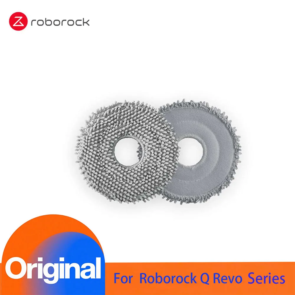 وسادات ممسحة دوارة من سلسلة Roborock Q Revo الأصلية لـ Q Revo Edge S5 A/ Q Revo Master/Q Revo MaxV/ Q Revo Pro/S