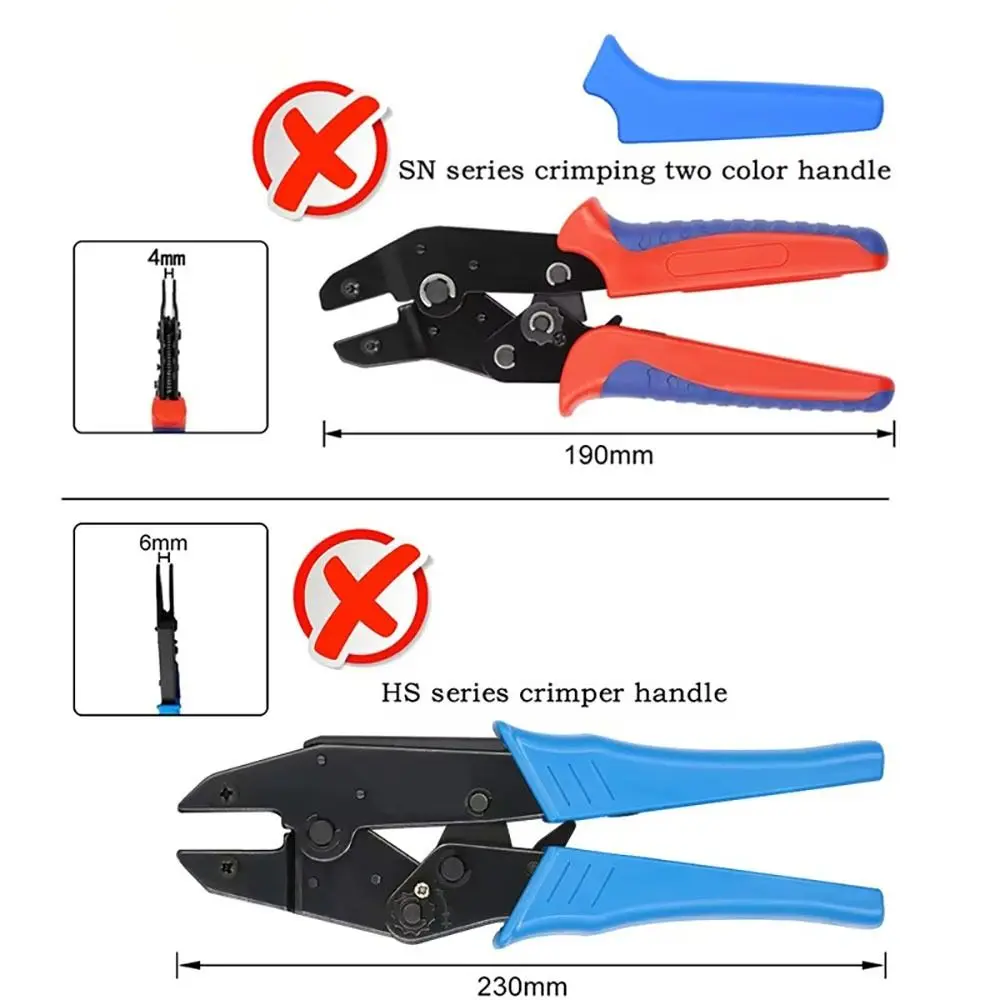 New Alloy SN Crimping Pliers Jaw SN-2546B 02C Width 4mm Crimping Terminals Jaw Slot 48B 58B 06WF 2549 03H Crimping Pliers Jaws image 4