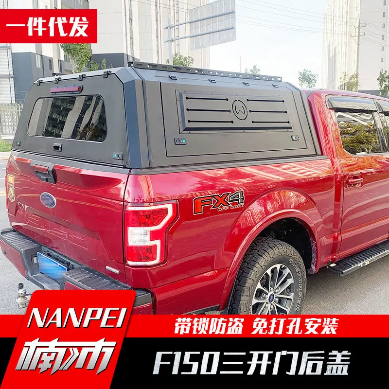 

Подходит для Ford Raptor f150, модифицированная трехдверная железная крышка багажника, высокая крышка, многофункциональная задняя крышка, модифицированная