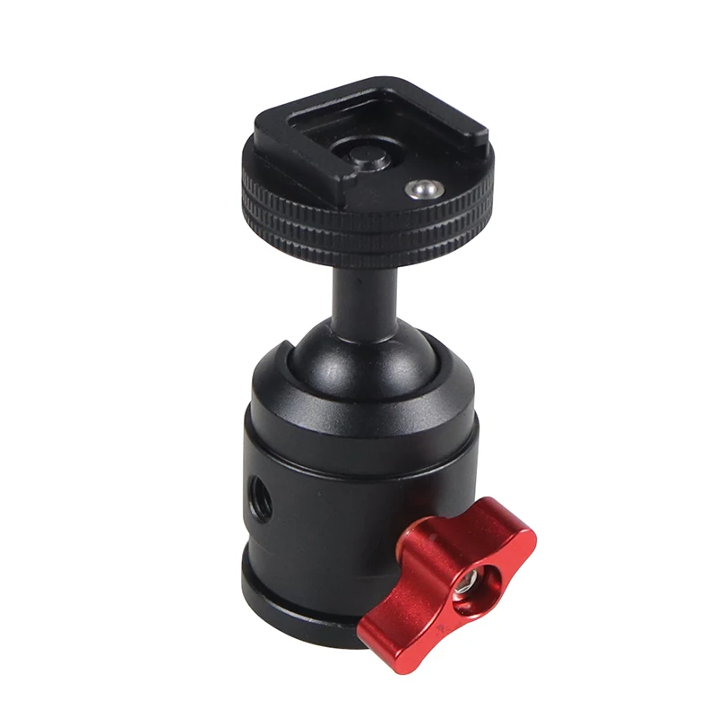 Mini Stativ Swivel Ball Kopf mit Kalten Schuh Mount Adapter für DSLR Kamera Monitor Vlog Flash Licht Mikrofon Magie Arm stehen – Detail 18