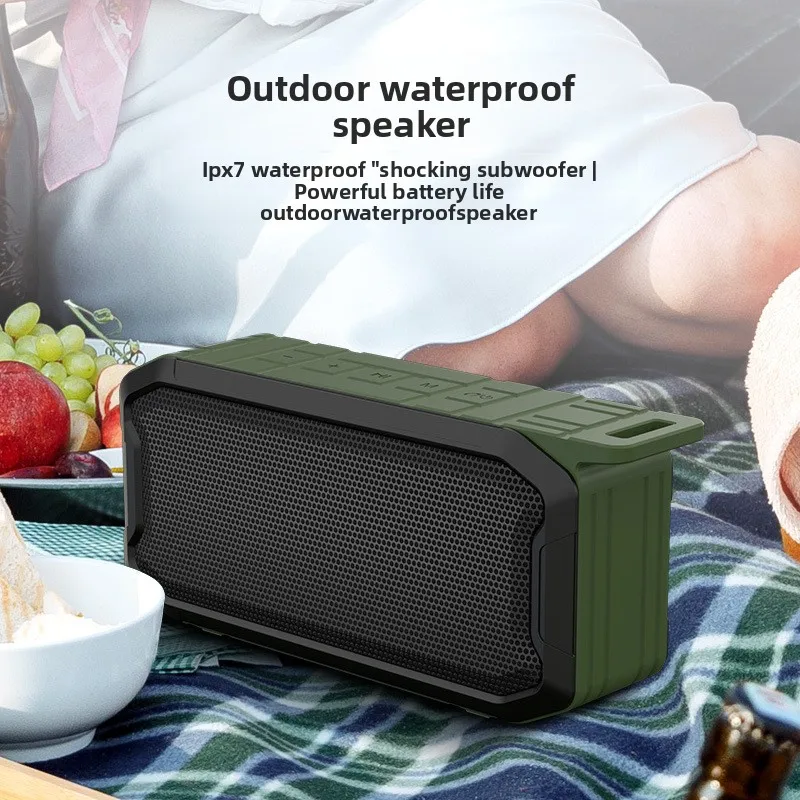 

Водонепроницаемый Bluetooth-динамик Открытый Портативная карта Беспроводной TWS Ремешок Аудио Открытый Специальный