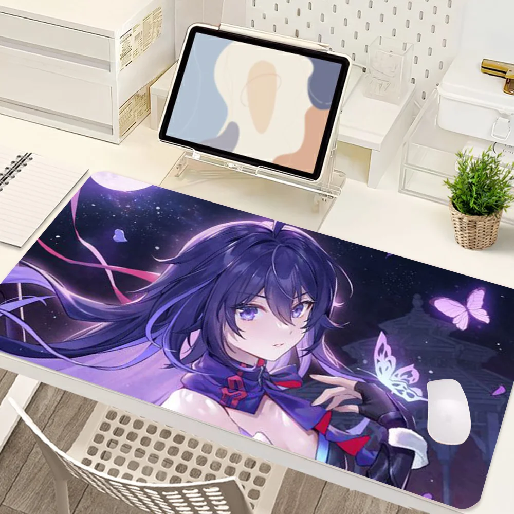 

S-Seele H-Honkai S-Star R-Rail Mousepad New Arrivals Large Gaming Mousepad L XL XXL Gamer Mouse Pad Size For Keyboards Mat