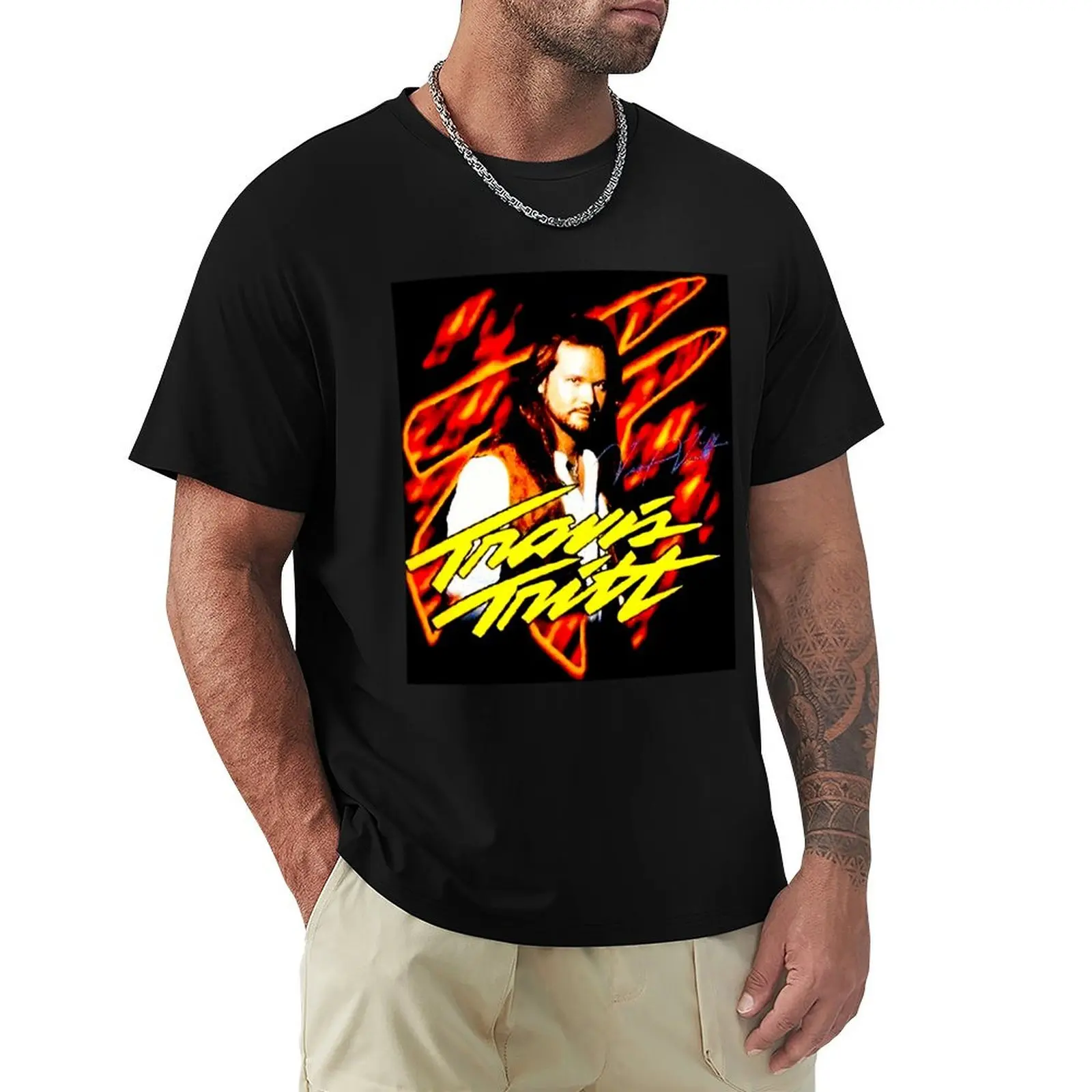 Travis Tritt T-Shirt t shirt man cotton T-Shirt