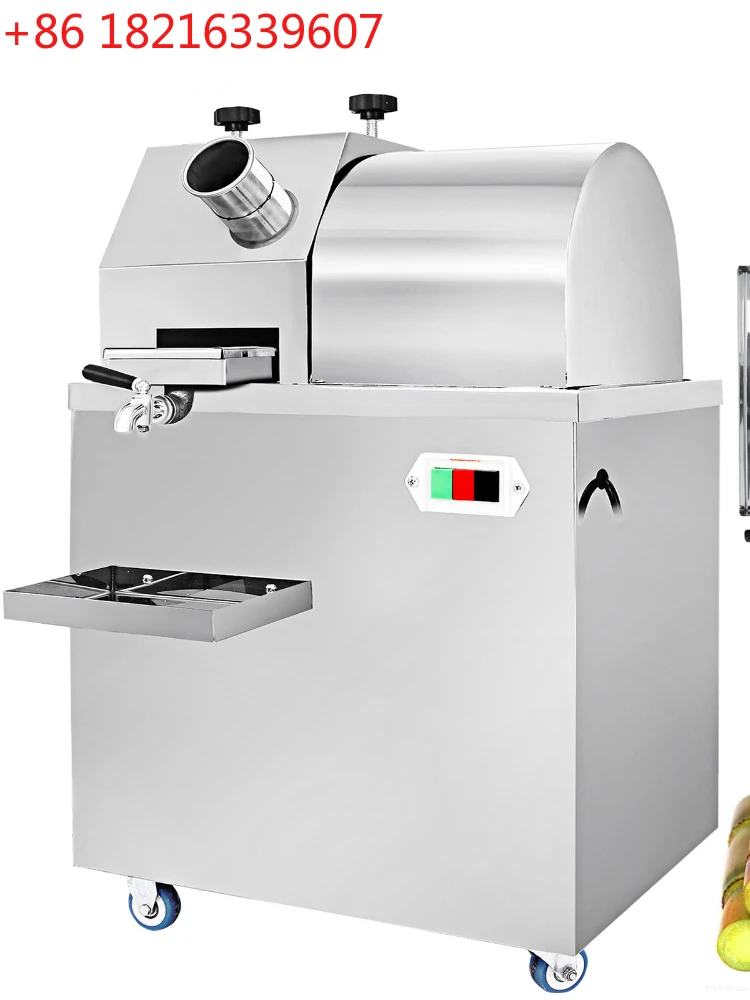 

Automatic Sugarcane Press Electric Juicer 20RPM Sugar Cane Grind Ginger Machine Extractor With Three Detachable Rollers