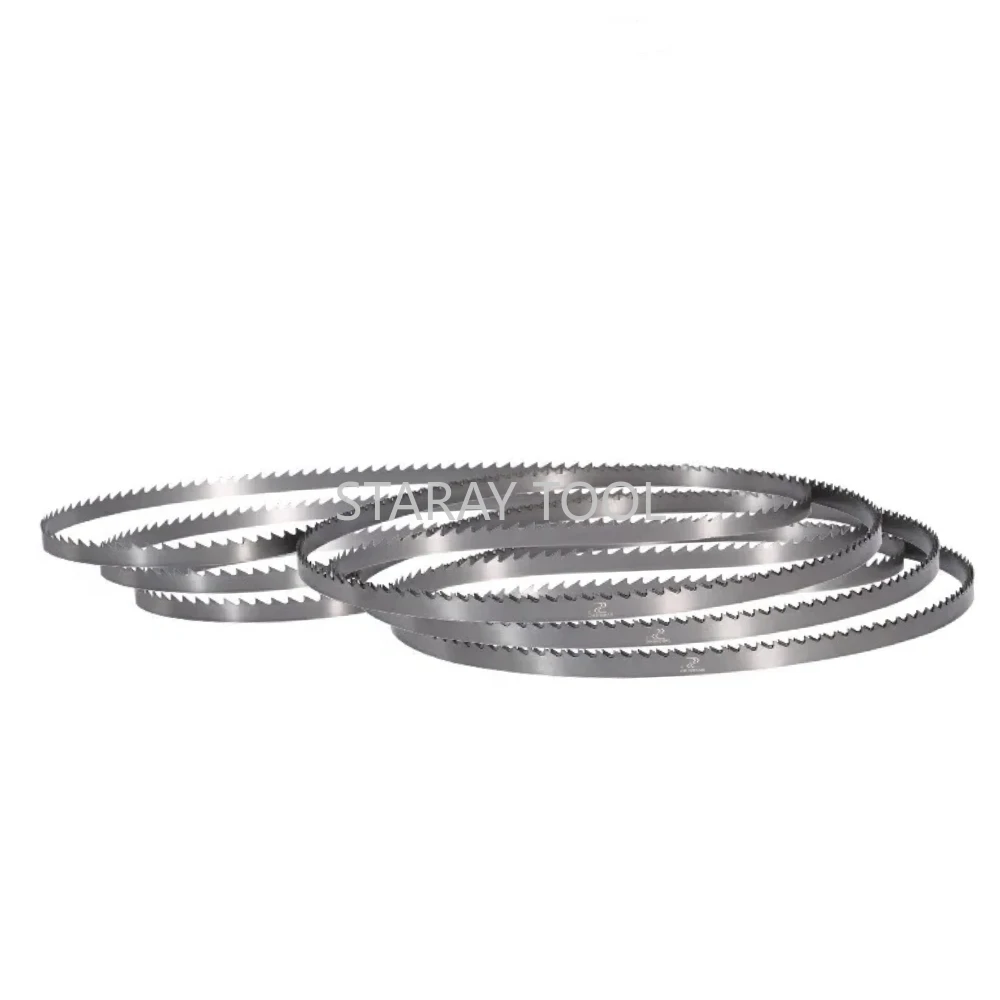 3Pcs Length Straight Curve Wood Cutting Bandsaw Blade 1400 1425 1575 1790 2240 2560 X6.35mm Woodworking Saw Tape Band Saw Blade