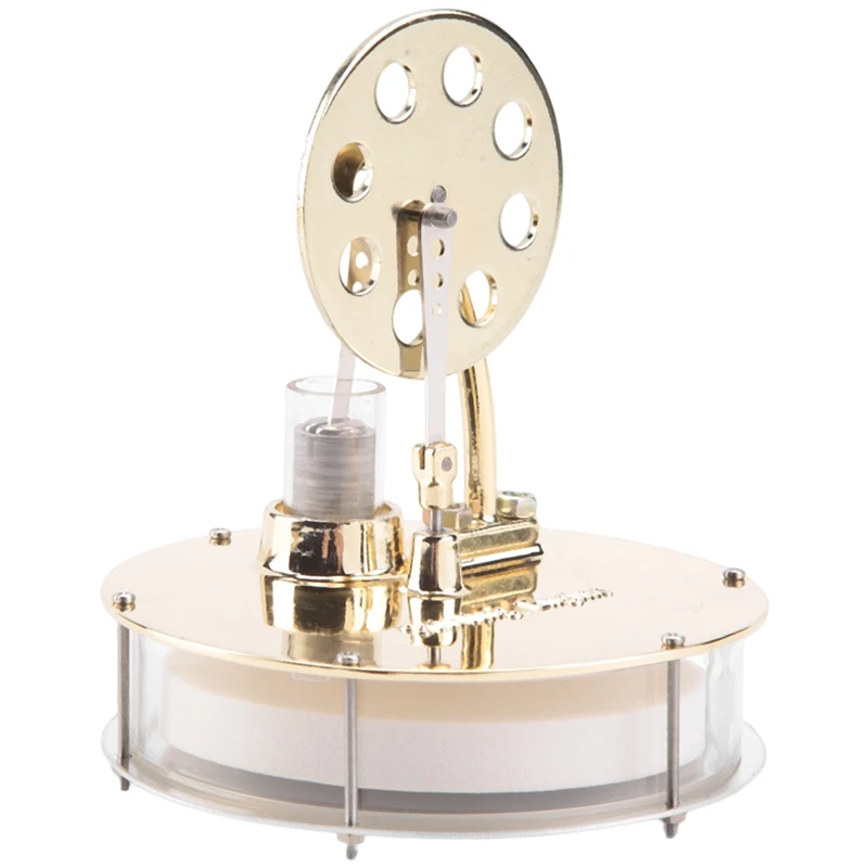 Lage Temperatuur Stirling Motor Model Stoomkracht Wetenschap Om Fysieke Experiment Speelgoed Modelversieringen Te Maken