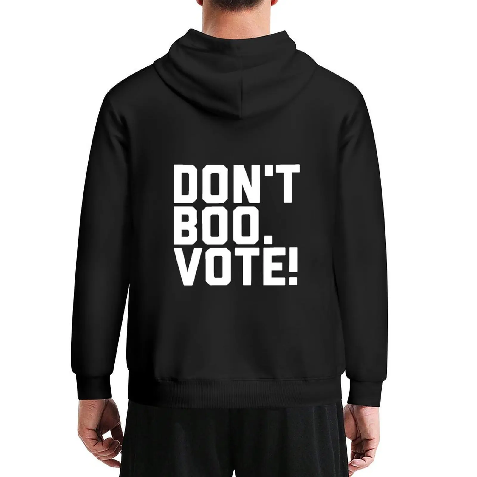 

Don't Boo. Vote! Hoodie korean autumn clothes autumn jacket men mens clothes men's clothing hoodies and sweatshirts new