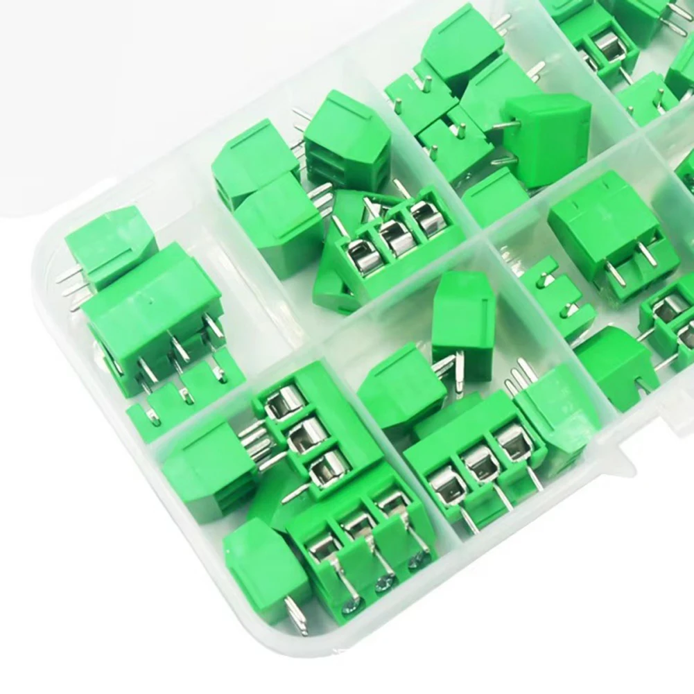 سهلة التركيب وصيانة ودية PCB جبل المسمار الطرفية 2P، 3P، 4P خيارات الأسلاك متعددة الاستخدامات سهلة التركيب
