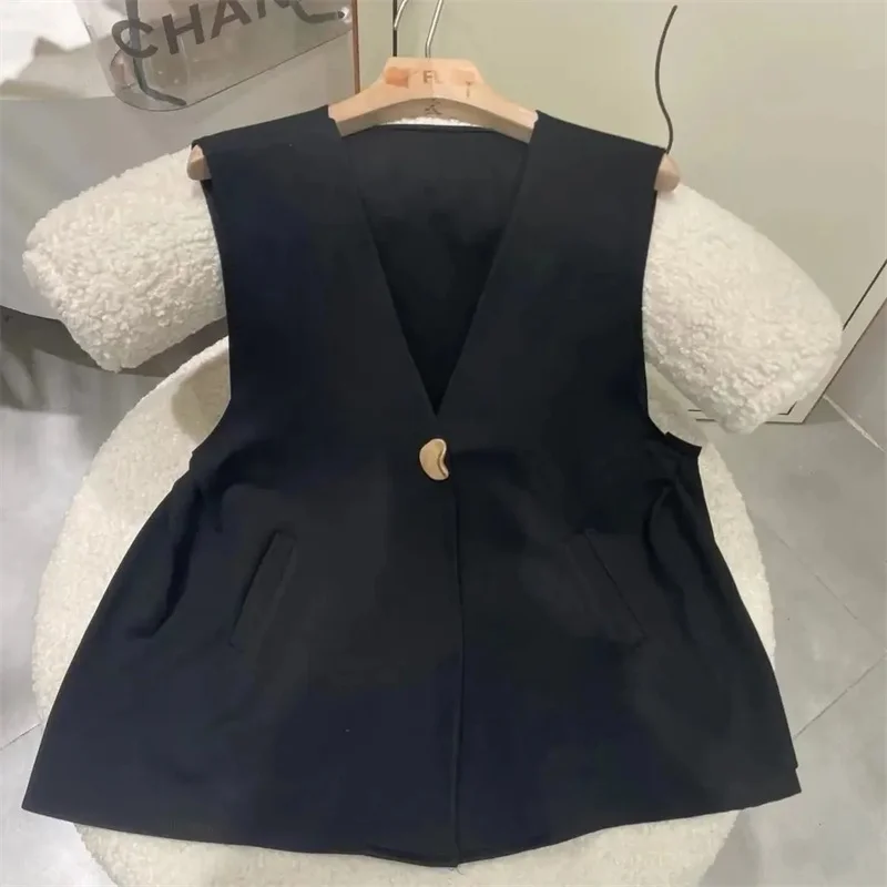 Vest Dames Effen Middelbare leeftijd Gesplitst Standaard Geen Tatting Vesten 2025 Speciale toonbank